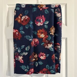 Floral Pencil Skirt